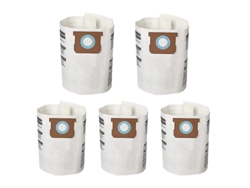 Paquete de 5 bolsas para polvo, compatibles con la aspiradora Ridgid Shop Vac de 5 galones y 8 galones 9066100