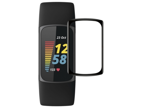 Película para reloj suave compuesta de superficie 3D Fitbit Charge 5