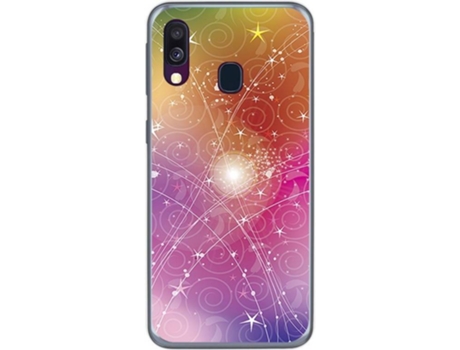 Carcasa Samsung Galaxy A40 TUMUNDOSMARTPHONE Abstracto Multicolor