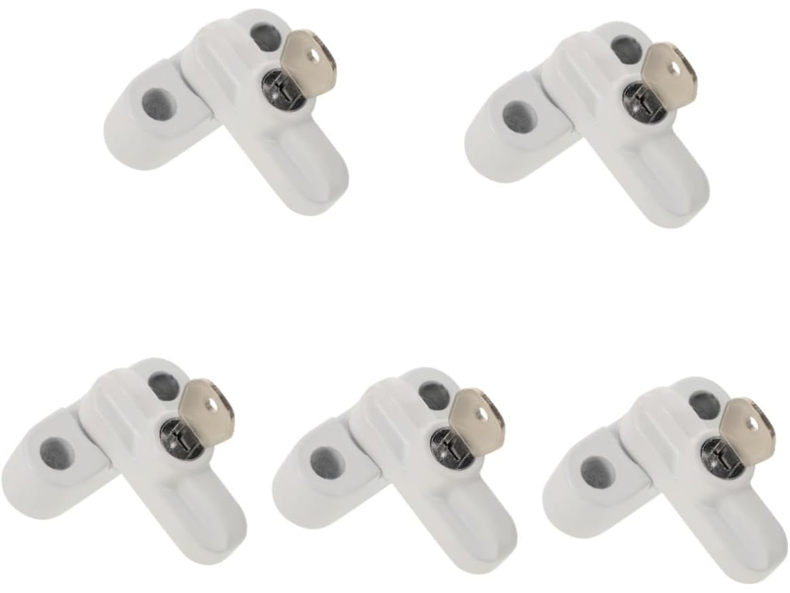 Kit De Cerradura De Ventana De 5 Piezas Con Llave Para Niños Y Niñas - Seguridad