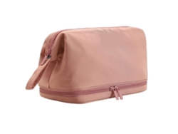 Neceser de maquillaje para mujer, doble capa, portátil, para brochas NEVEANCE