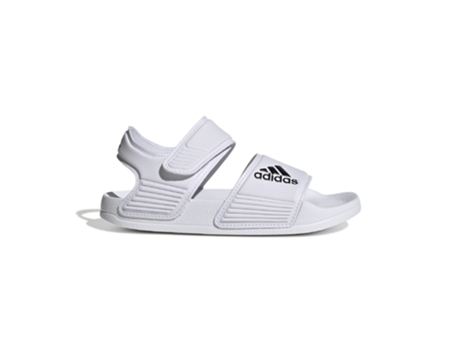 Sandálias Unisexo ADIDAS Adilette Blanco para Natación (Talla: 28)