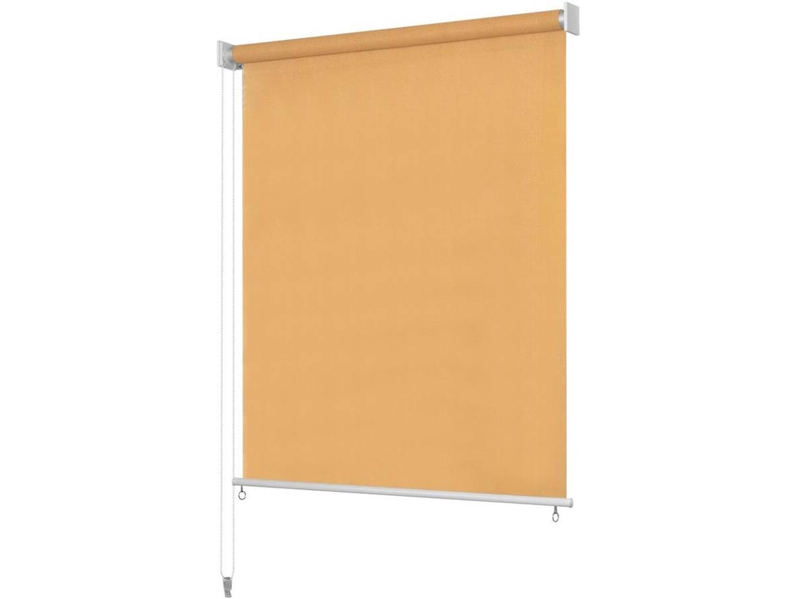 vidaXL Persiana enrollable de exterior 300x140 cm beige