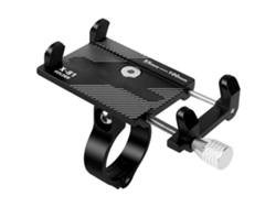 Soporte Ajustable De Aleación De Aluminio Para Bicicleta De Montaña Con Rosca Giratoria Para Teléfono Móvil Y Gps.