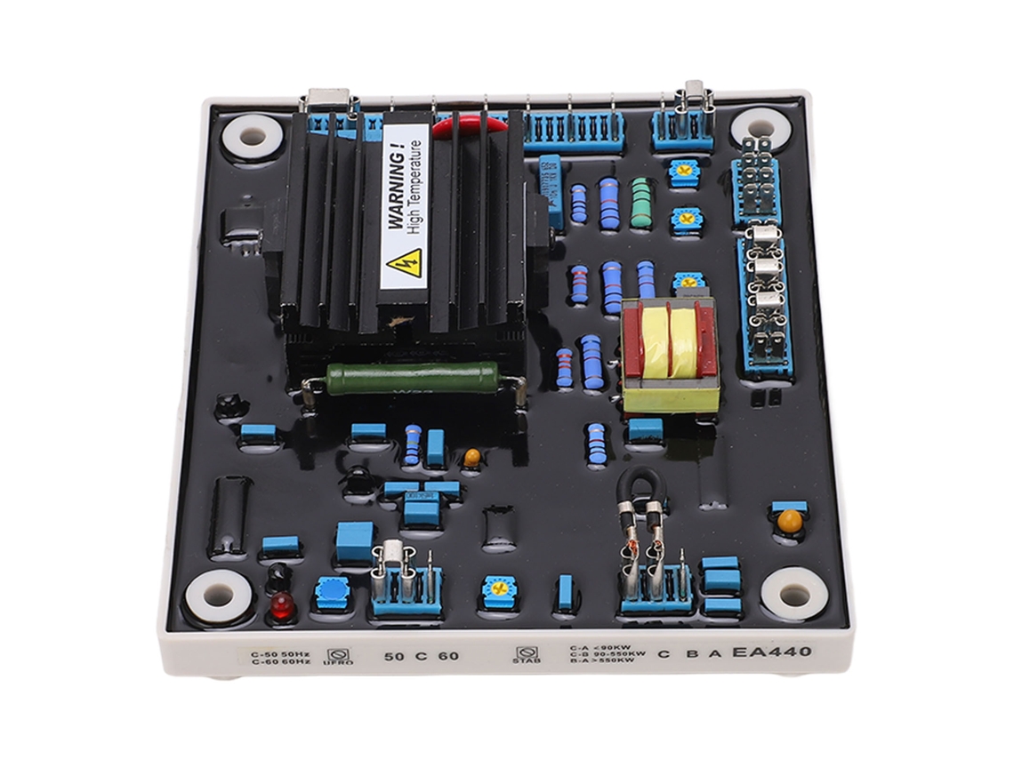 Regulador automático de voltaje para generador AVR EA440, protección ajustable, 190-264 V