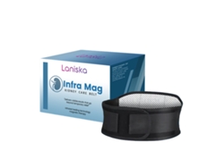 Cinturón de soporte lumbar Laniska: cómodo, transpirable y ligero.