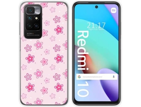 Carcasa Xiaomi Redmi 10 TUMUNDOSMARTPHONE Flores Multicolor