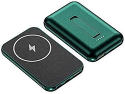 Cargador Banco Energia Sem Portátil Magsafe para iPhone 12 Pro Max YIZHOOD Verde