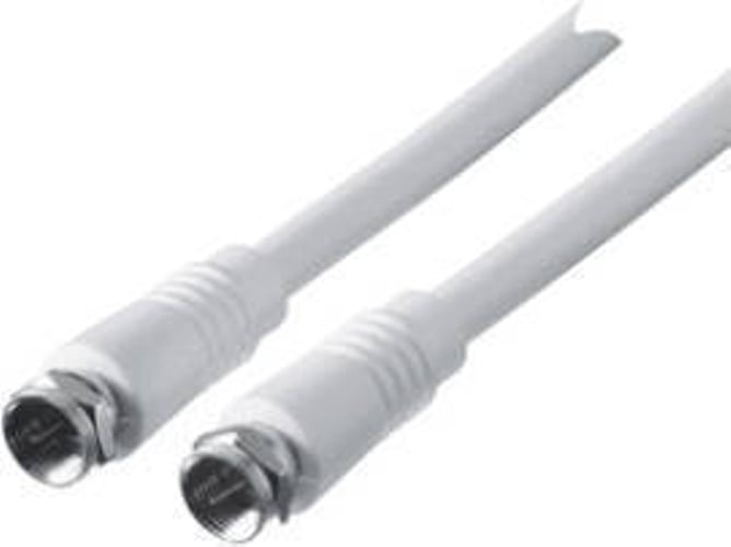 Cable de Antena SCHWAIGER (Coaxial - 1.5 m - Blanco)