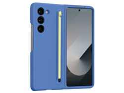 Funda Fold Softtouch para Samsung Galaxy Z Fold 6 AVIZAR Acrílico Azul