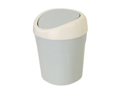 Rebe-lixeira De Mesa Mini De Plástico Com Tampa - Recipiente Portátil De Armazenamento Para Mesa (azul)