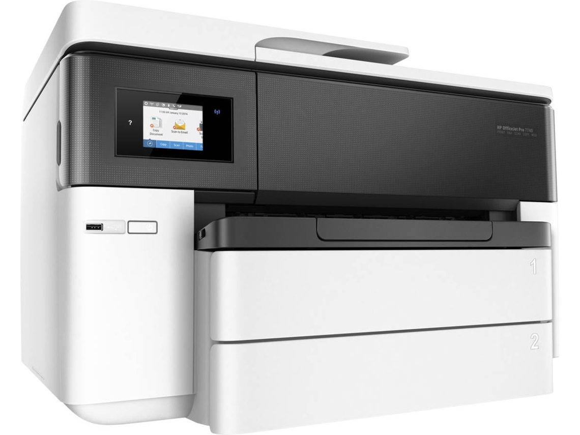 Impresora HP OfficeJet Pro 7740 A3 RJ11 (Multifunción A3 - Inyección de Tinta - Wi-Fi)