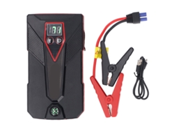 Arrancador Portátil De Batería Para Coche De 1000 A Y 12 V Con Pantalla Lcd Y Doble Puerto Usb Para Motores De Gasolina De 7 L Y 5,5 L.