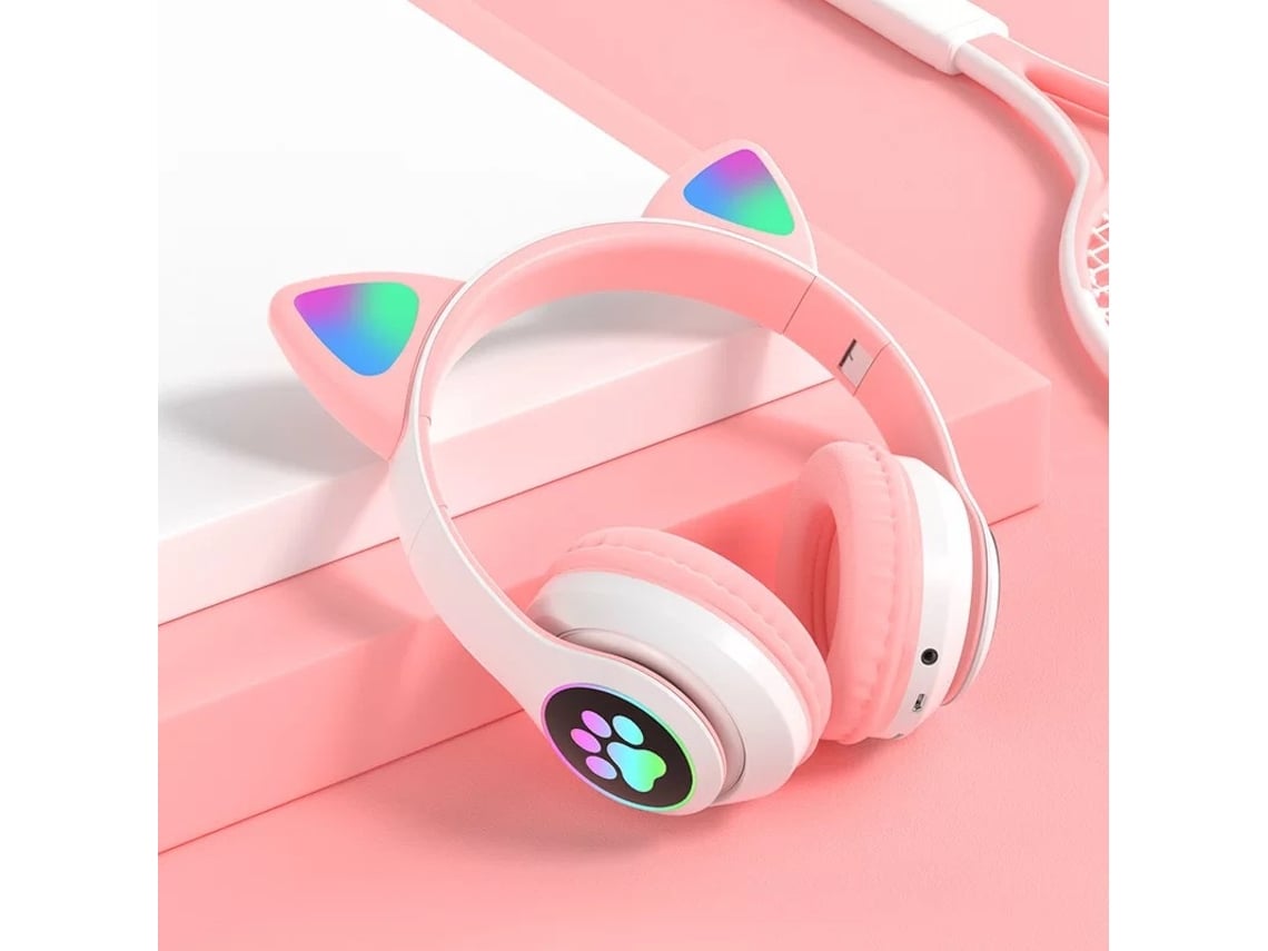 Auriculares Inalámbricos Bluetooth Auriculares Con Oreja De Gato