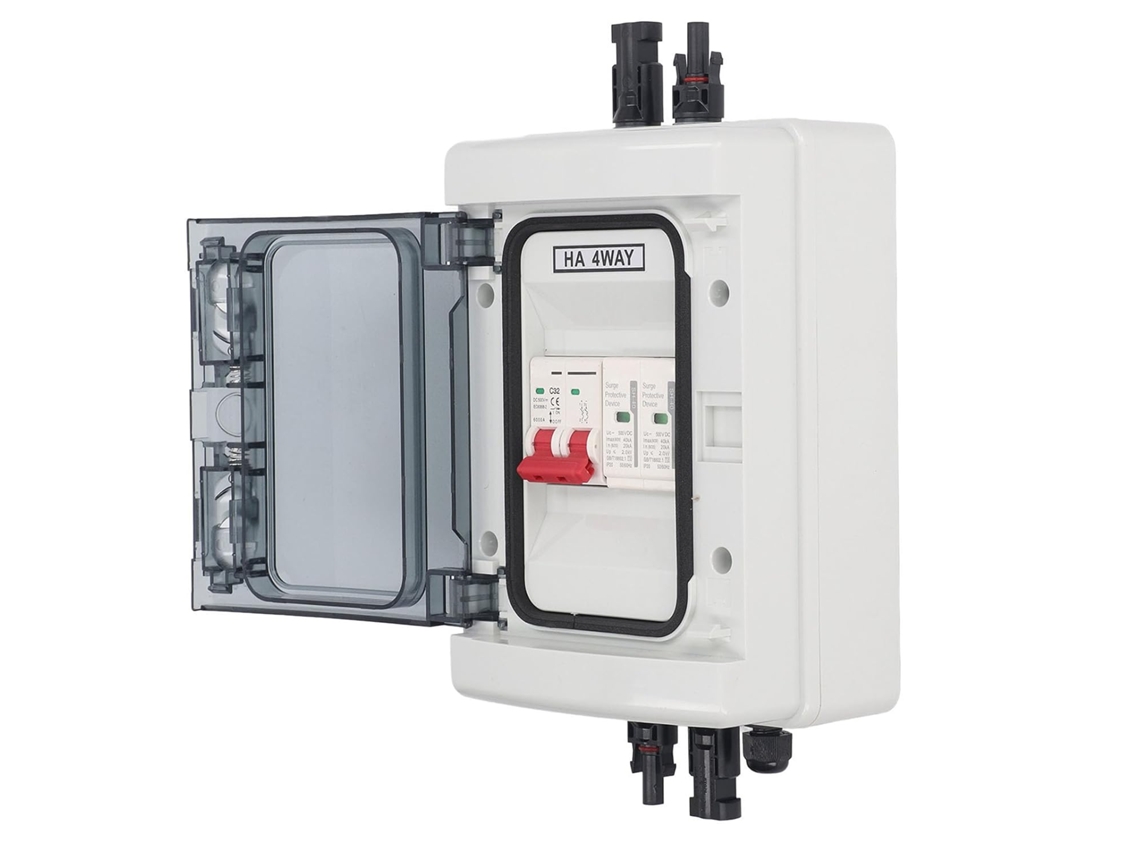 Caja Combinada Fotovoltaica, Caja Combinada Solar Fotovoltaica Impermeable Ip65 Con Disyuntor