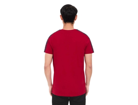 Camiseta de Hombre para Fútbol BARCA Barça Tape Rojo (XL)