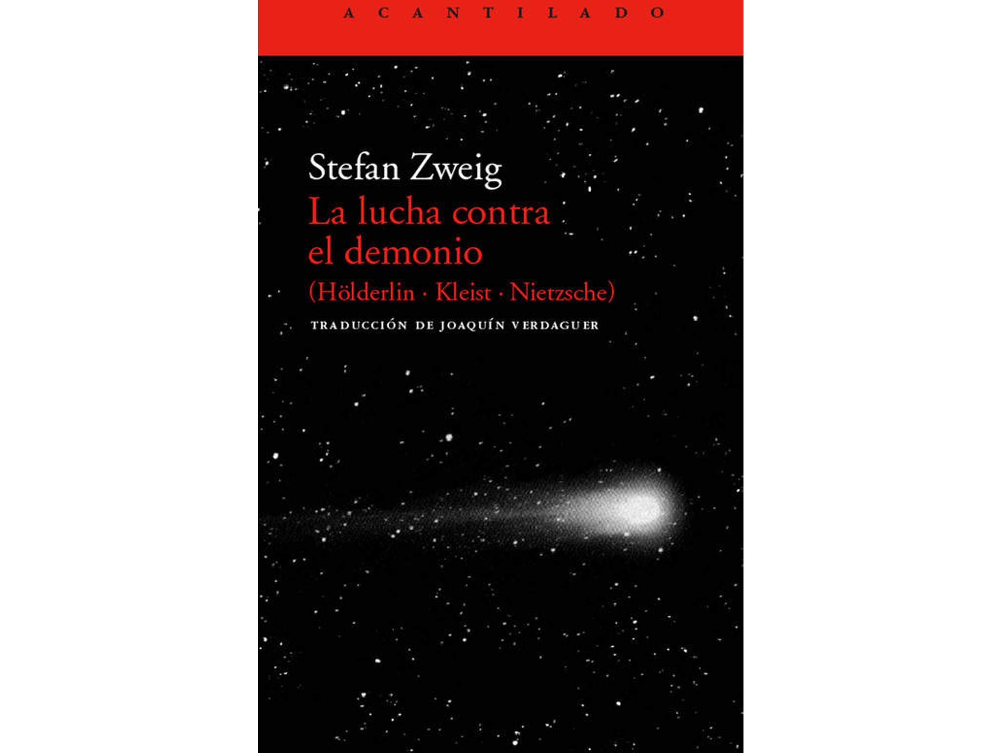 Libro La Lucha Contra El Demonio (Hölderlin - Kleist - Nietzsche) de Stefan Zweig (Español)