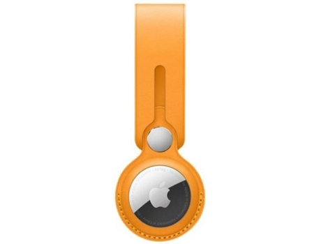 Loop en Piel para AirTag APPLE Amarillo
