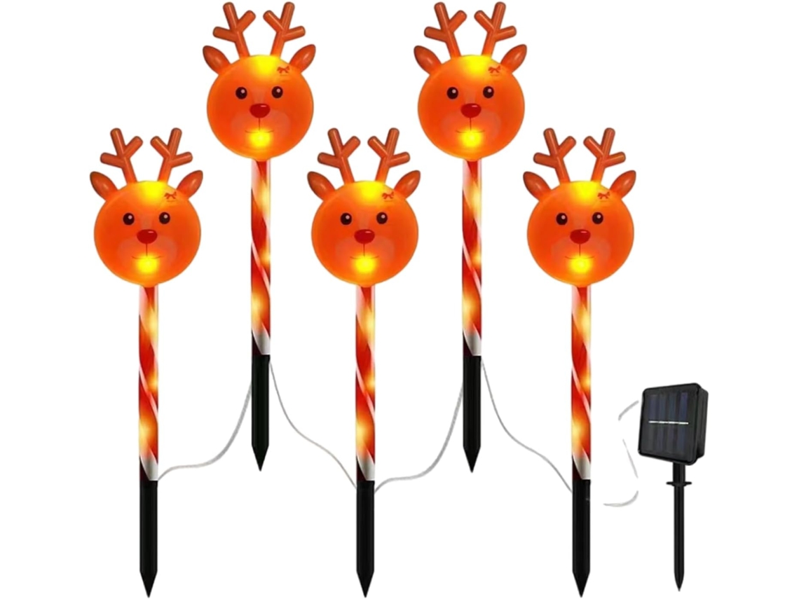 Lámparas Chemin De Jardin De Noël | Guirnaldas luminosas para todas las fiestas de Navidad | Decoraciones En F Gokoco