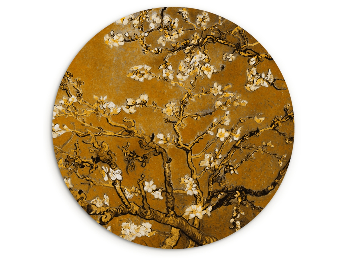 El Cuadro Almendro En Flor - Arte - Van Gogh - Oro 60x60 Cm