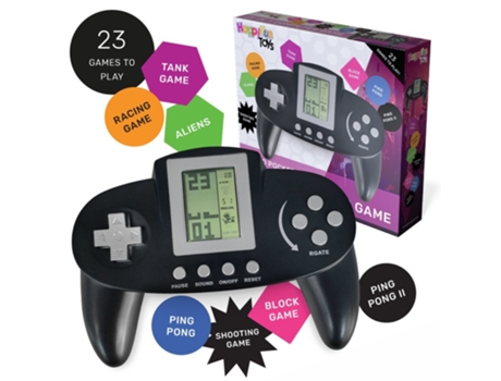 Consola De Juego Compacta Con 23 Juegos Happyfun
