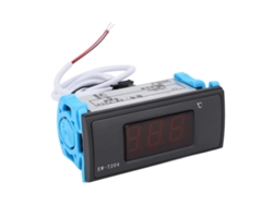 Termostato Digital Controlador De Temperatura 0.1℃ Resolución 0.5℃ Precisión Doble Pantalla Con Transformador Ac12v