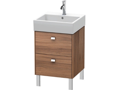 Mueble bajo lavabo DURAVIT Brioso de 48,4 x 45,9 cm 2 extraíbles incl. hueco para sifón y delantal para lavabo Vero Air 235050