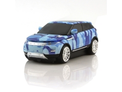 Ratón inalámbrico Yizhood 2.4G Mini 3D SUV para ordenador Gamer, coche, 1601 DPI, óptico, USB, regalo para niños, para PC, portátil, camuflaje azul