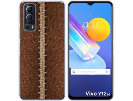 Carcasa Vivo Y52 5G TUMUNDOSMARTPHONE Cuero 01 Multicolor