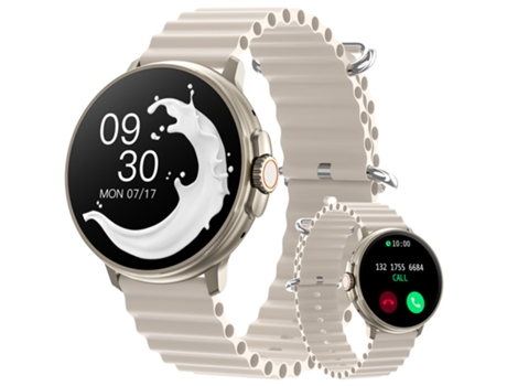 Smartwatch CHRONUS hombres mujeres 1,39 Bluetooth llamada multifunción deporte Monitor de ritmo cardíaco IP68 impermeable Smartwatch para Android i...