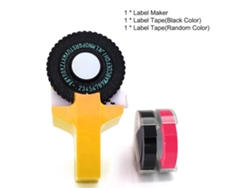 Mini Máquina Portátil De Etiquetado 3d Manual Con Cinta De Pvc De 9 Mm Para Grabado De Letras Diy.