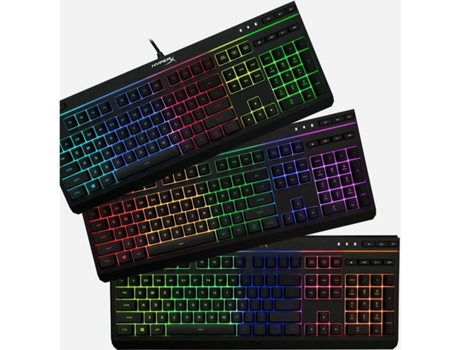 Teclado HYPERX Alloy core rgb (Membrana - Español)