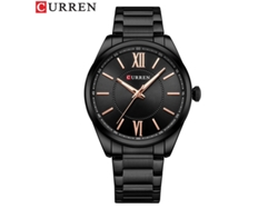 Reloj De Cuarzo Resistente Al Agua (negro), Estilo Delgado, Correa De Acero Inoxidable, Reloj De Negocios Elegante Para Hombre.