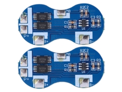 2026-placa De Protección Para Baterías De Litio 18650 2pcs 7.4v 2 Cuerdas Chip De Protección 4a Sobrecarga Sobrecorriente