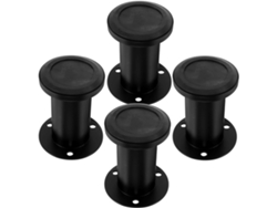 Patas Patas 4 Piezas Muebles Ajustables Cama Extensibles