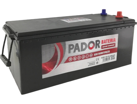 Baterías de Coche PADOR Calcium Technology (180 A -12 V -180 Ah)