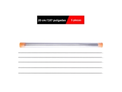 (5 Piezas, 20 Cm Cada Una) Anzuelo De Acero Inoxidable Con Forma De Huevo, Herramienta De Pesca Portátil, Perforador Hueco