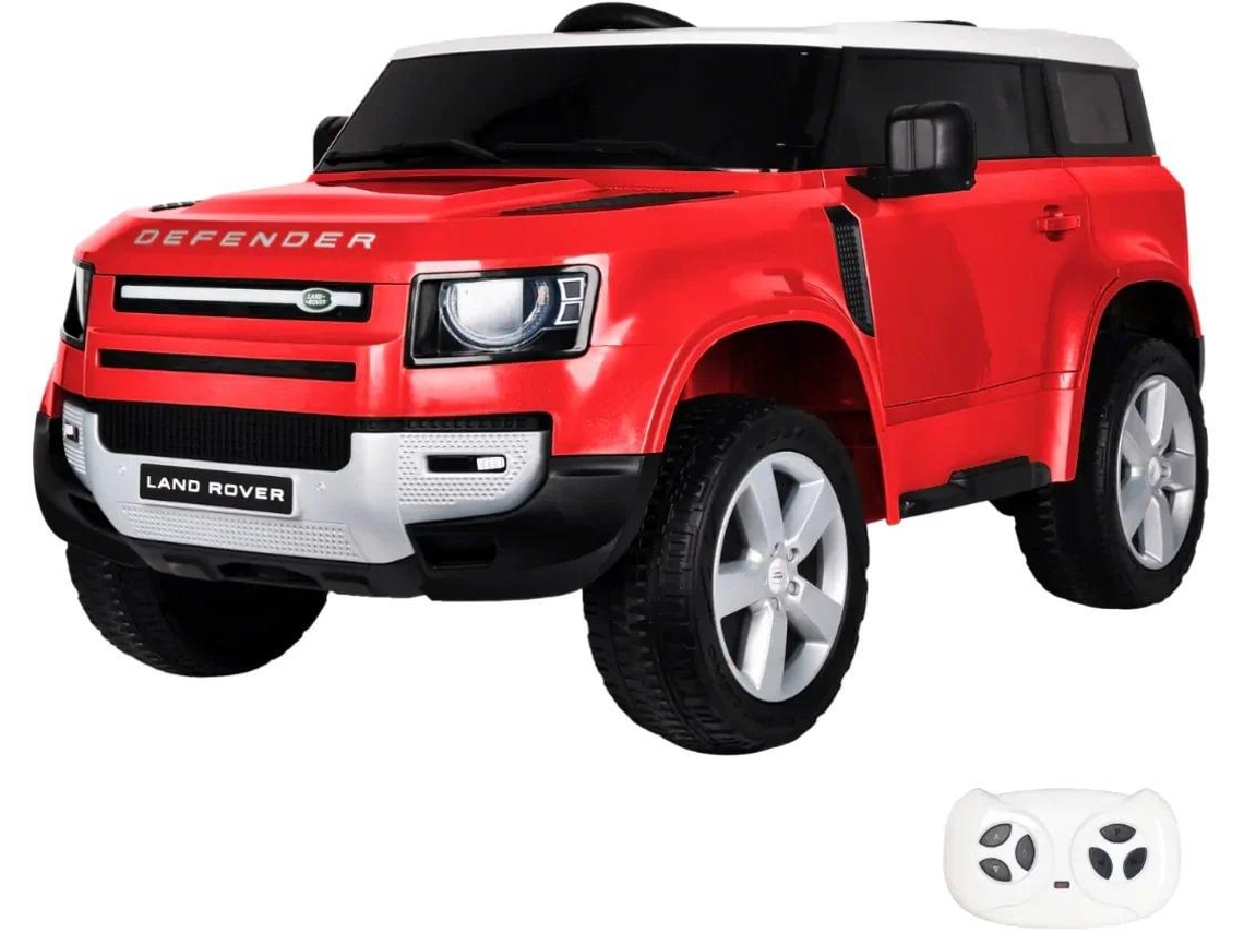 Vehículo Eléctrico Para Niños - Land Rover Defender 90 12v - 1 A 6 Años - Rojo