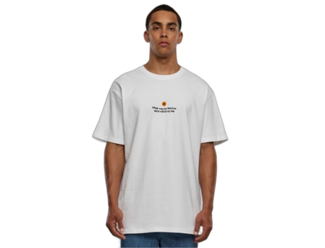 Camiseta MISTER TEE Oversize Pop Heavy Blanco (XS)