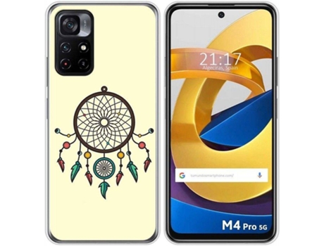Carcasa Xiaomi POCO M4 Pro 5G TUMUNDOSMARTPHONE Atrapasueños Multicolor