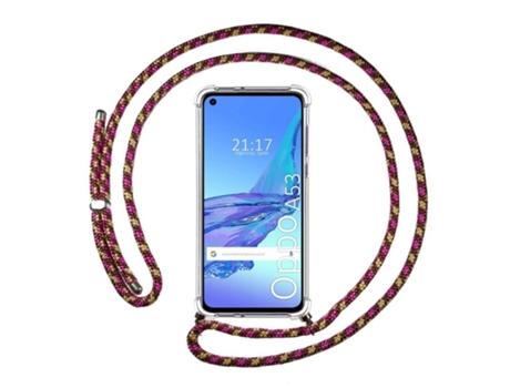 Carcasa Oppo A53 / A53s TUMUNDOSMARTPHONE Colgante Rosa
