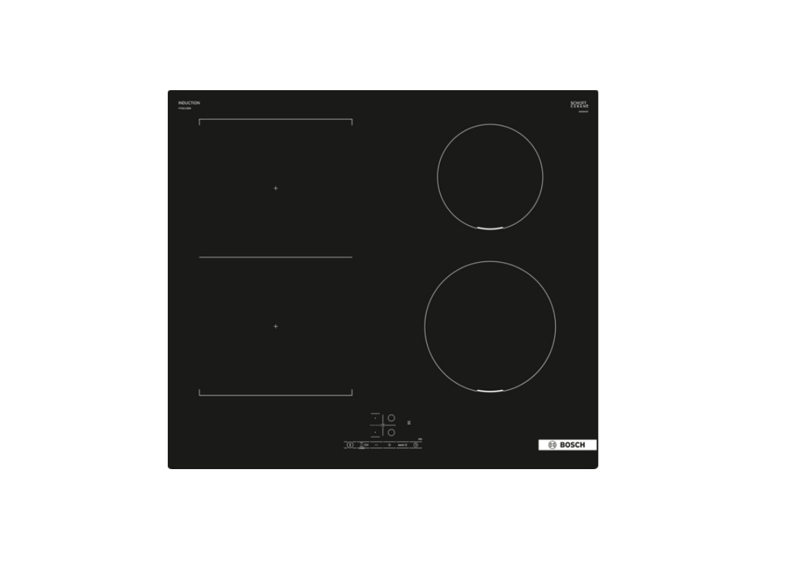 Placa de Inducción BOSCH PVS611BB6E (Eléctrica - 62 cm - Negro)