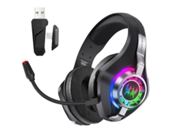 Auriculares para juegos Beexcellent GS400 de diadema para ordenadores y teléfonos móviles (Bluetooth de cuatro modos, negros)