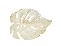 6 Servilletas Aislantes, Con Diseño Hueco Simulado, Resistentes Al Calor, De Pvc Dorado, Para Mesa De Cocina.