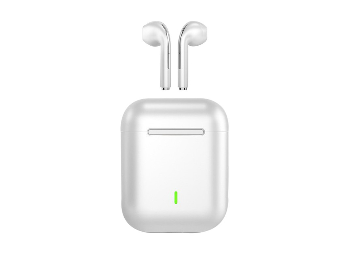 Auriculares Inalámbricos Estéreo Carga Ventana Emergente Abierta Conectar Yizhood Bluetooth Blanco