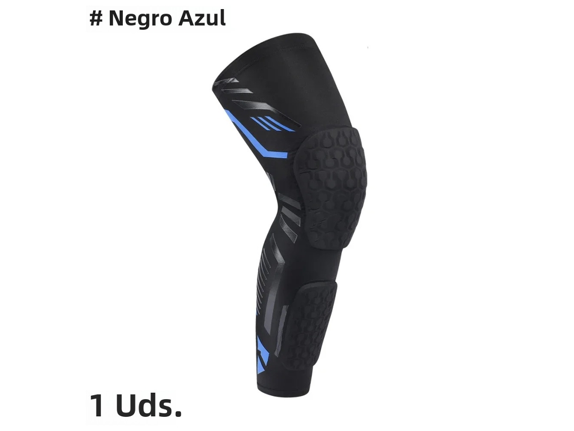 (negro/azul, 1 Pieza, Xl) Rodilleras Y Protectores De Pantorrillas Engrosados Y Que Mejoran La Presión, Adecuados Para Deportes.