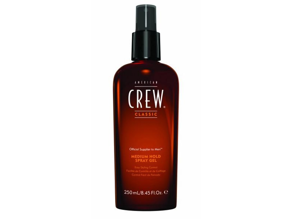 Gel para el Pelo AMERICAN CREW Medium Hold Spray Gel (250 ml)