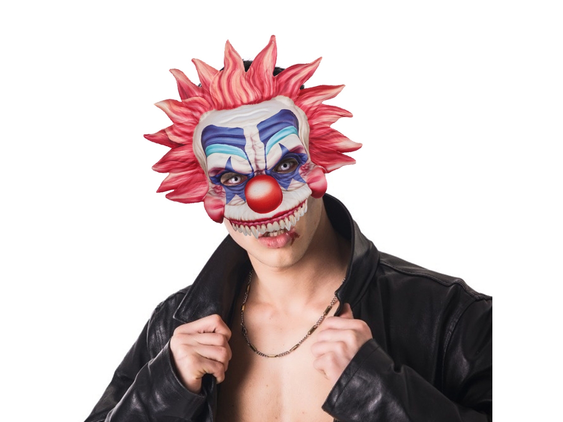 Máscara De Payaso Terrorífico De Espuma Pu Para Halloween, Disfraz De Cosplay Horror Adulto