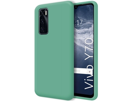 Carcasa Vivo Y70 TUMUNDOSMARTPHONE Silicona Líquida Verde