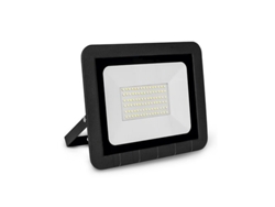 Proyector Led Plano Negro MATEL Ip65 50W Cálido